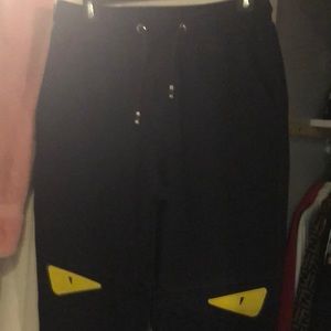 Monster eye track pants